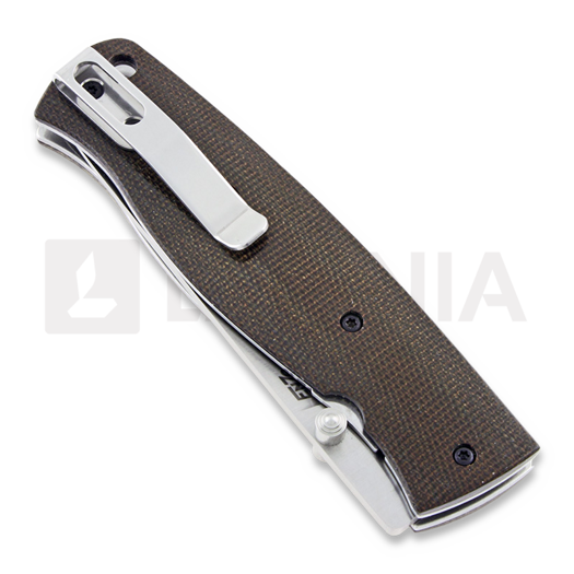 Coltello pieghevole Brisa Birk 75, CPM S30V, green micarta