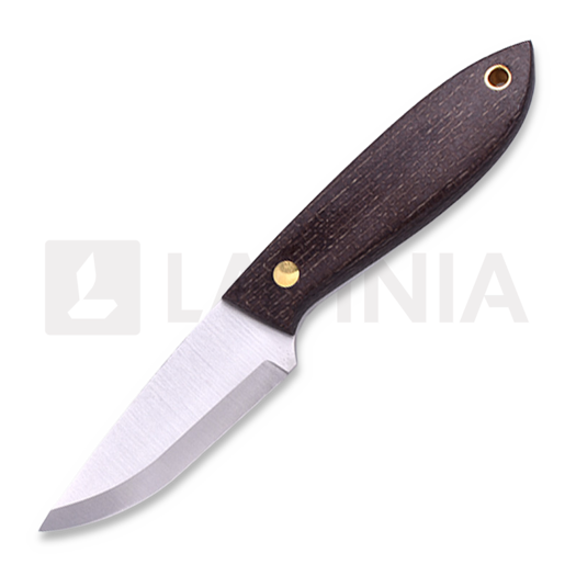 Nuga Brisa Bobtail 80, bison micarta, scandi