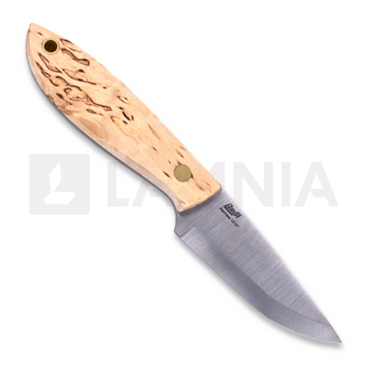 Brisa Bobtail 80 kniv, curly birch, scandi