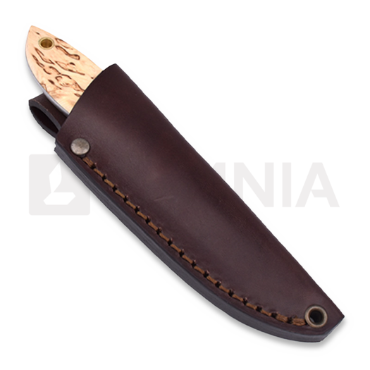Brisa Bobtail 80 kniv, curly birch, scandi