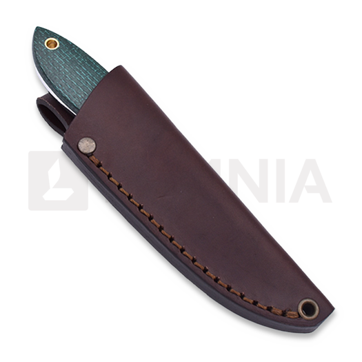 Brisa Bobtail 80 peilis, green micarta