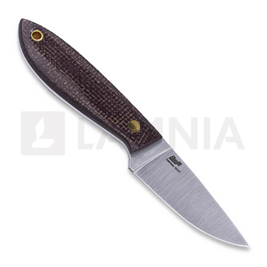 Couteau Brisa Bobtail 80 Kydex, bison micarta