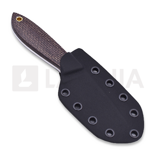 Couteau Brisa Bobtail 80 Kydex, bison micarta