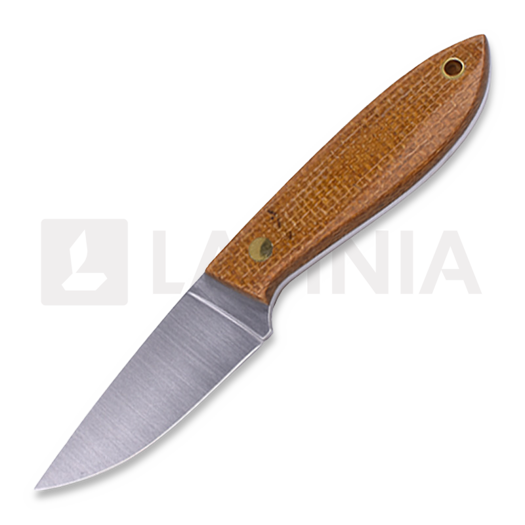 Brisa Bobtail 80 Kydex 刀, mustard micarta