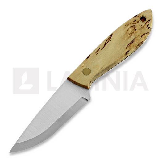 Brisa Bobtail 80 Multicarry kniv, curly birch