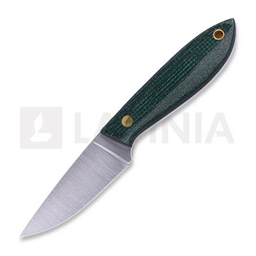 Brisa Bobtail 80 Multicarry Messer, green micarta