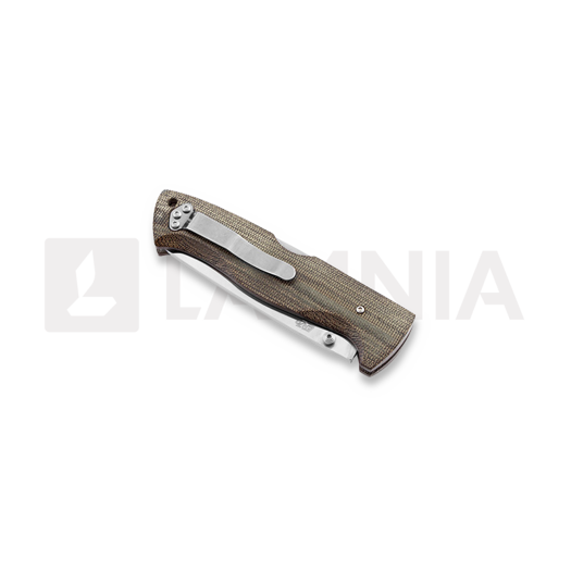 Coltello pieghevole Brisa Borka 90, green micarta