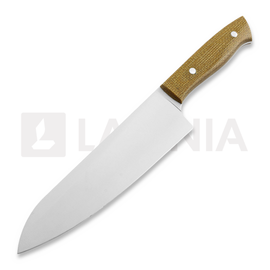 Brisa Chef 185 Chef´s knife, mustard yute micarta