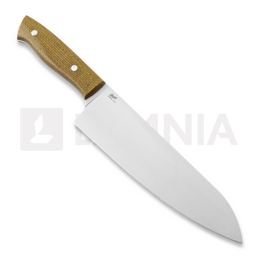 Brisa Chef 185 kokkiveitsi, mustard yute micarta