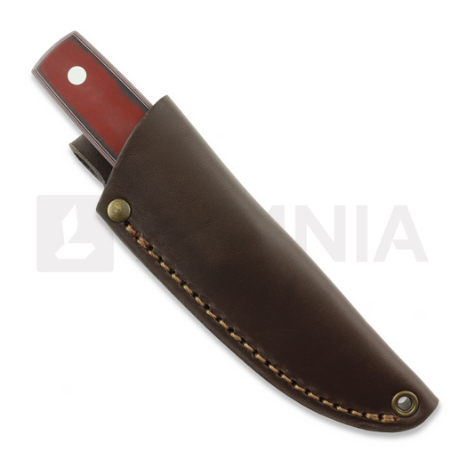 Brisa Crafter 70,red knife, black and white micarta