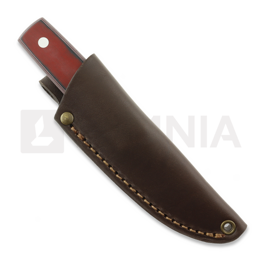 Brisa Crafter 70,red knife, black and white micarta