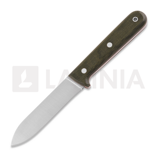 Brisa Kephart 115 kés, green micarta