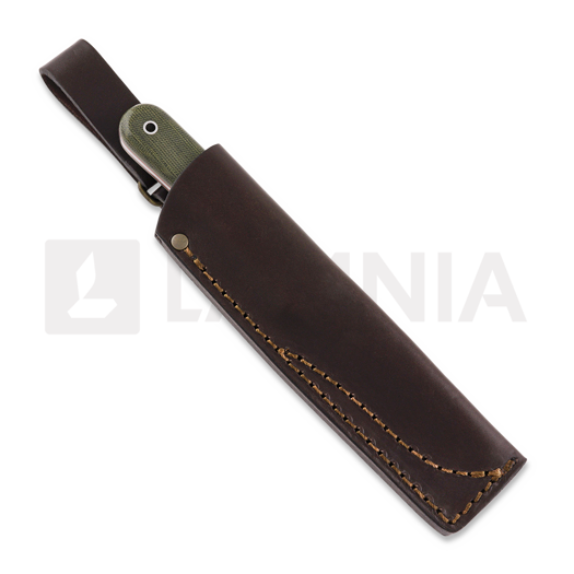 Brisa Kephart 115 kniv, green micarta