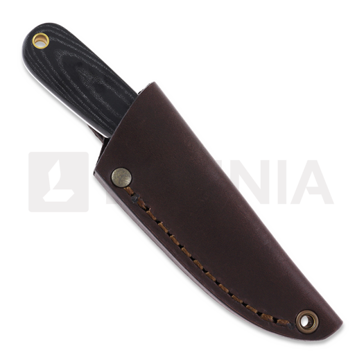 Brisa Necker 70 Full Flat kaulaveitsi, black micarta