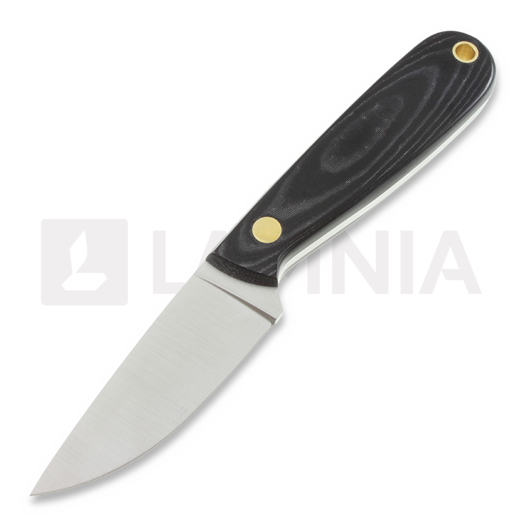 Couteau de cou Brisa Necker 70 Full Flat Kydex, noir