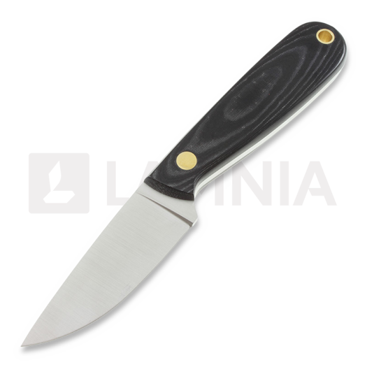Шийний ніж Brisa Necker 70 Full Flat Kydex, чорний