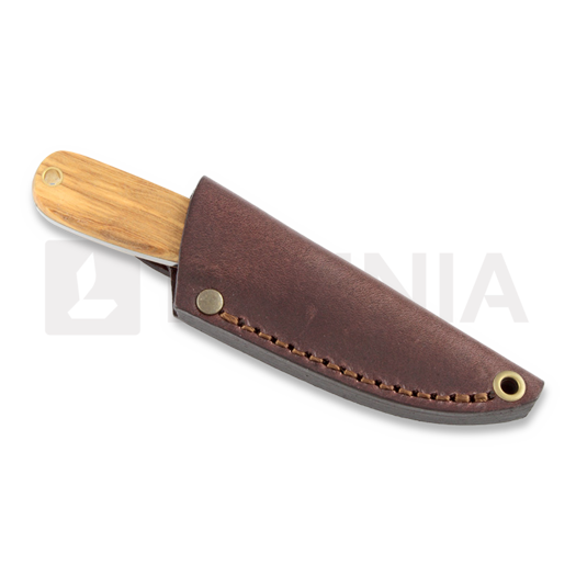 Brisa Necker 70 Full Flat halskniv, Olive