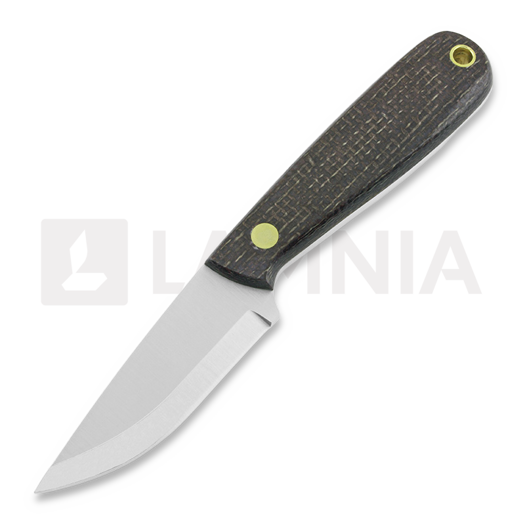 Faca de pescoço Brisa Necker 70 Scandi, bison micarta