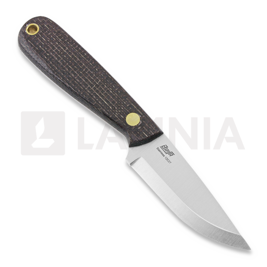 Brisa Necker 70 Scandi kaulaveitsi, bison micarta