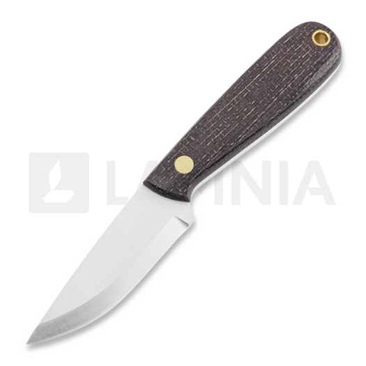 Brisa Necker 70 Scandi kaulaveitsi, bison micarta