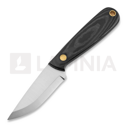 Шейный нож Brisa Necker 70 Scandi, black micarta, kydex