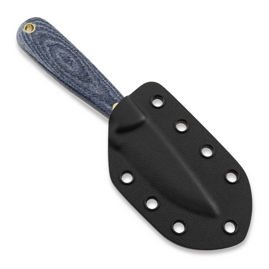 Brisa Necker 70, Scandi, blue jeans micarta, kydex