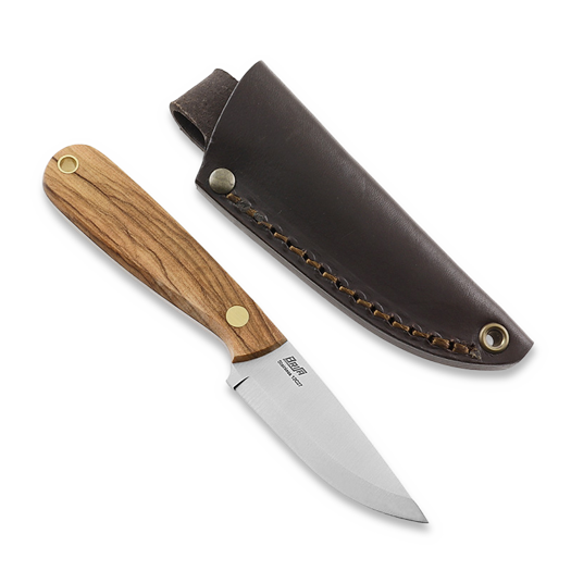Faca de pescoço Brisa Necker 70 Scandi, Olive wood