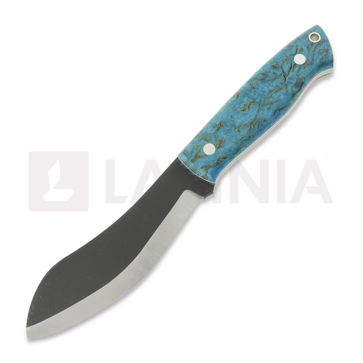 Coltello Brisa Nessmuk 125, blue stabiloitu visakoivu