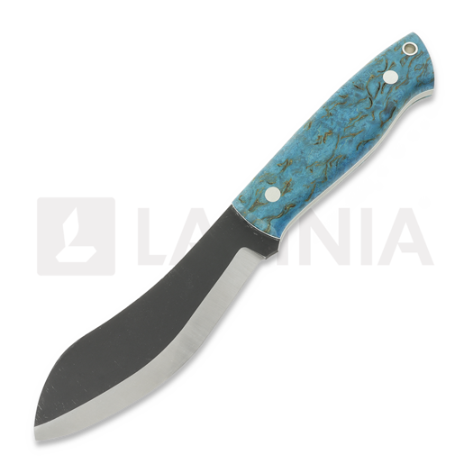 Coltello Brisa Nessmuk 125, blue stabiloitu visakoivu