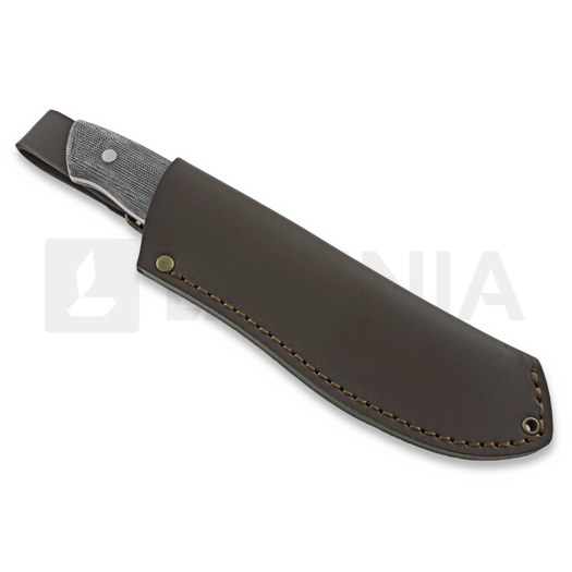 Brisa Nessmuk 125 kniv, micarta black