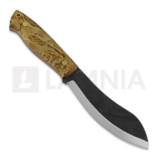 Brisa Nessmuk 125 peilis, stabilized curly birch