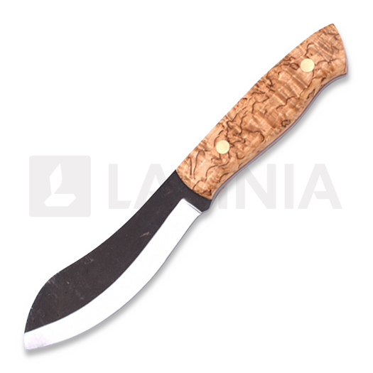 Brisa Nessmuk 125 kés, stabilized curly birch, firesteel