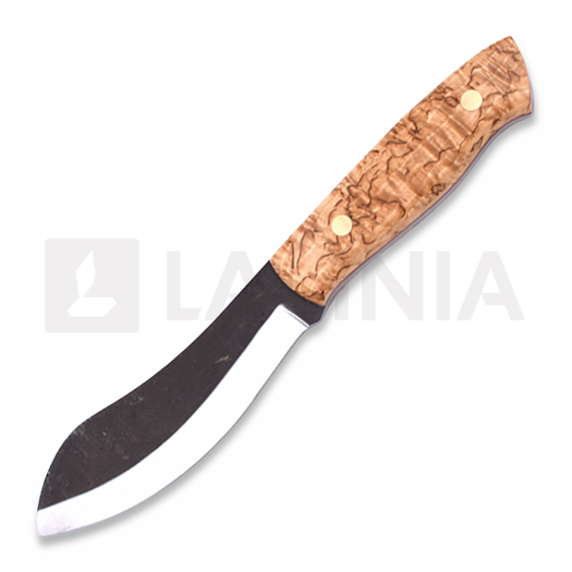Brisa Nessmuk 125 刀, stabilized curly birch, firesteel
