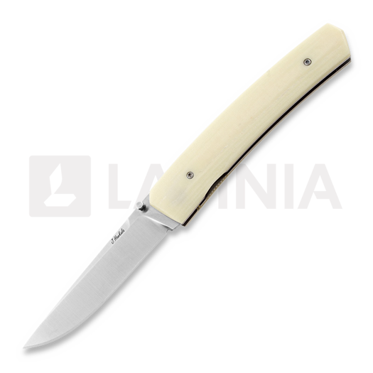 Brisa Piili 85 folding knife, ivory micarta