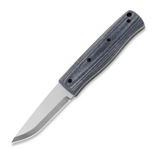 Brisa Pk70Fx - Blue jeans micarta veitsi, scandi