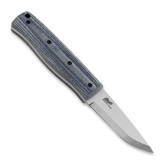 Brisa Pk70Fx - Blue jeans micarta peilis, scandi