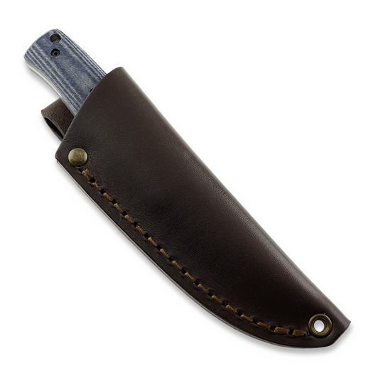 Brisa Pk70Fx - Blue jeans micarta kniv, scandi
