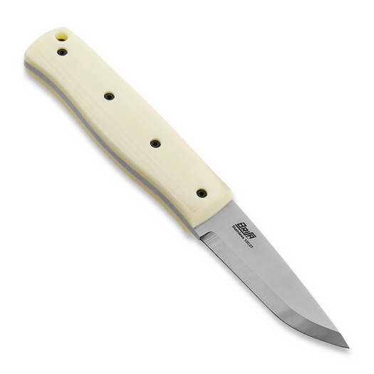 Brisa Pk70Fx - Ivory micarta peilis, scandi