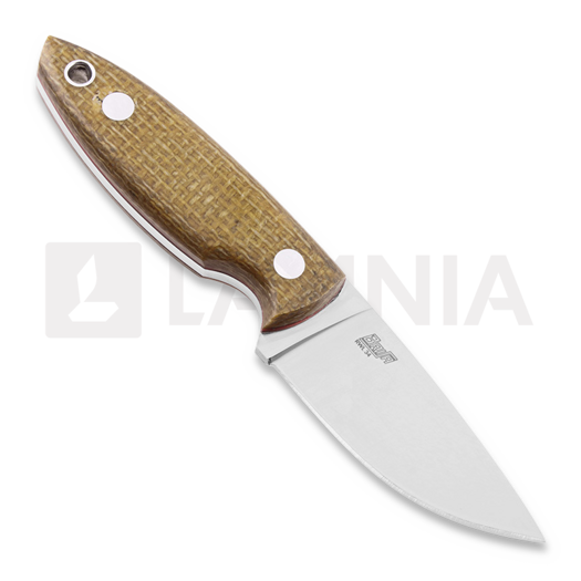 Brisa Scara 60 RWL kniv, mustard mIcarta