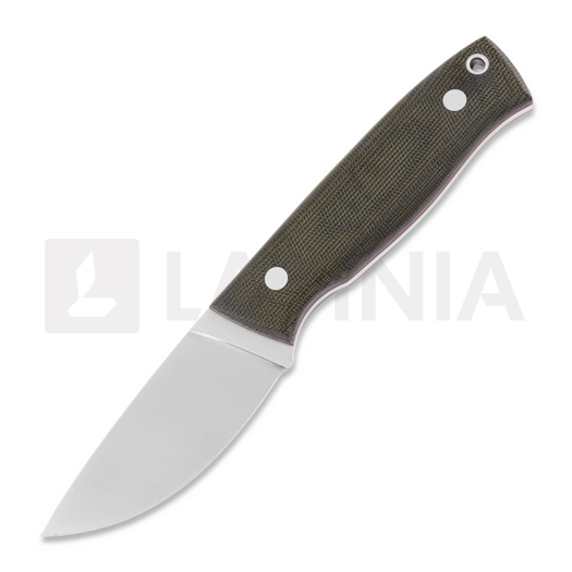 Nóż myśliwski Brisa Skinner 90 Elmax Flat, green micarta