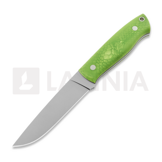 Nóż Brisa Trapper 115 Elmax Flat, Green Mamba