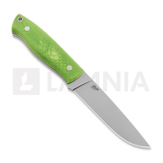 Coltello Brisa Trapper 115 Elmax Flat, Green Mamba