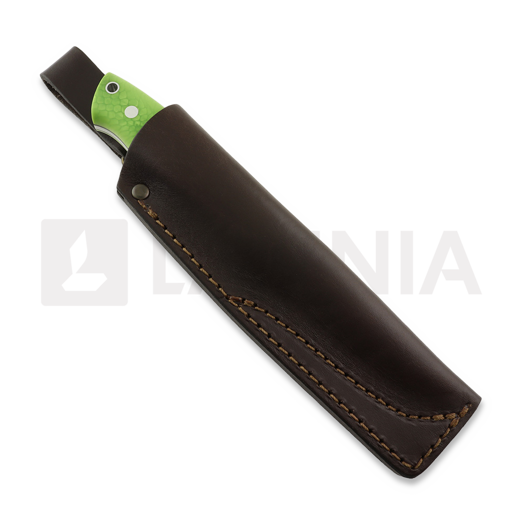 Coltello Brisa Trapper 115 Elmax Flat, Green Mamba