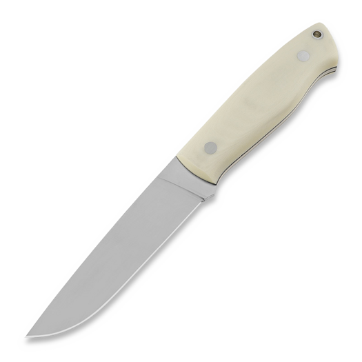 Brisa Trapper 115 Elmax, Flat, Ivory Micarta
