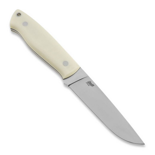 Brisa Trapper 115 Elmax, Flat, Ivory Micarta
