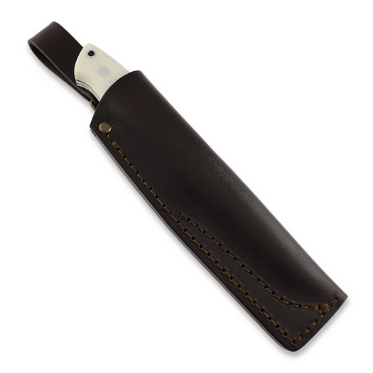 Brisa Trapper 115 Elmax, Flat, Ivory Micarta
