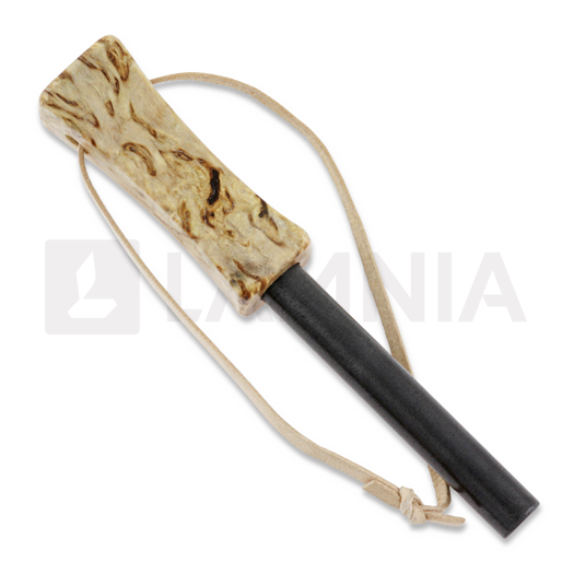 Nůž Brisa Trapper 115, Elmax Scandi, curly birch, firesteel