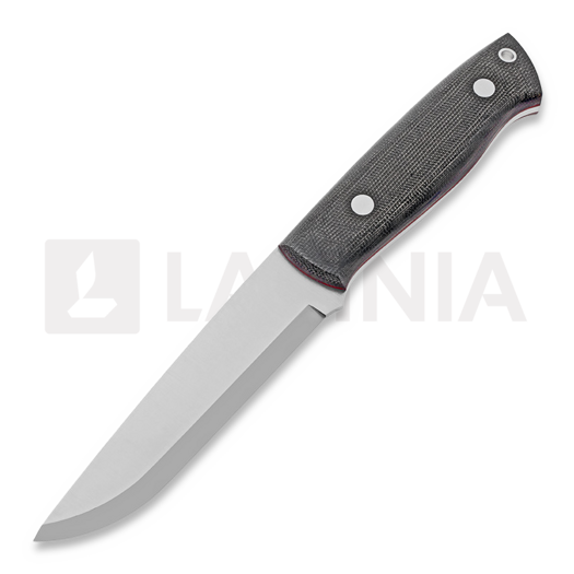 Brisa Trapper 115 Elmax Scandi puukko, Green Micarta, Firesteel