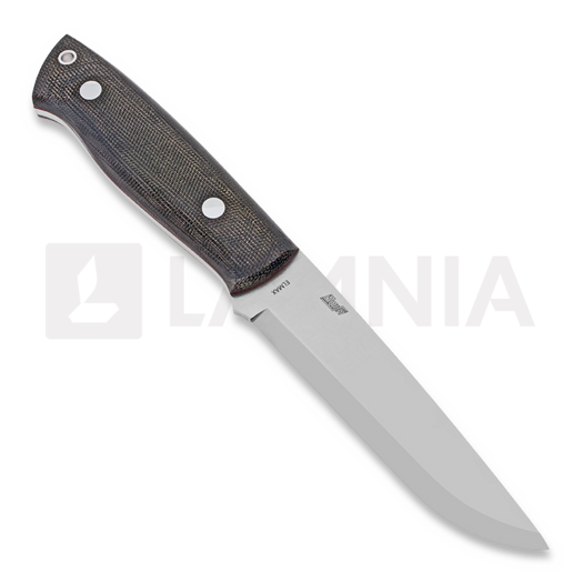 Brisa Trapper 115 Elmax Scandi puukko, Green Micarta, Firesteel
