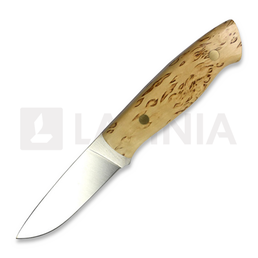 Cuchillo Brisa Trapper 95, Elmax flat, curly birch